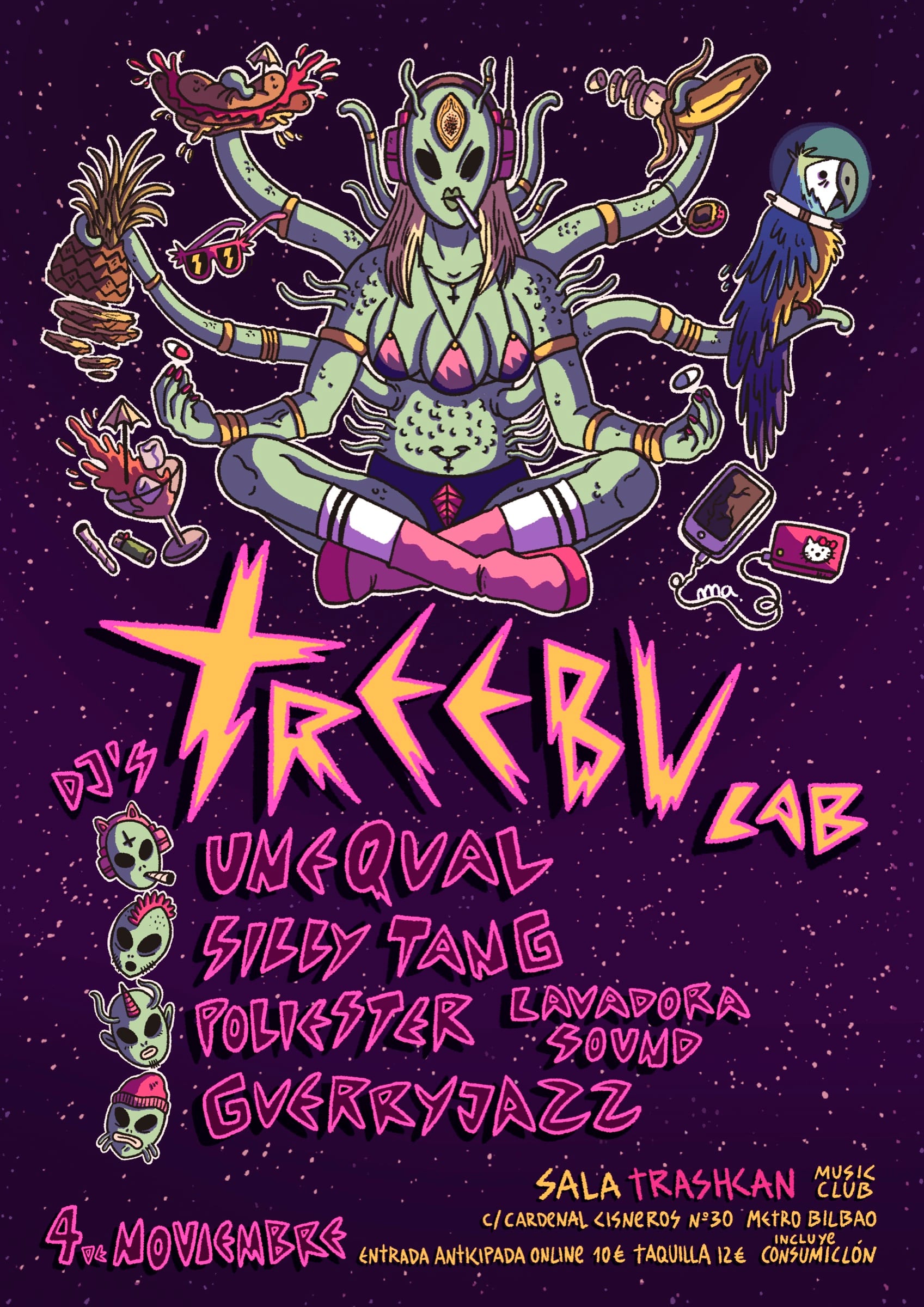 Cartel TREEBU Alien