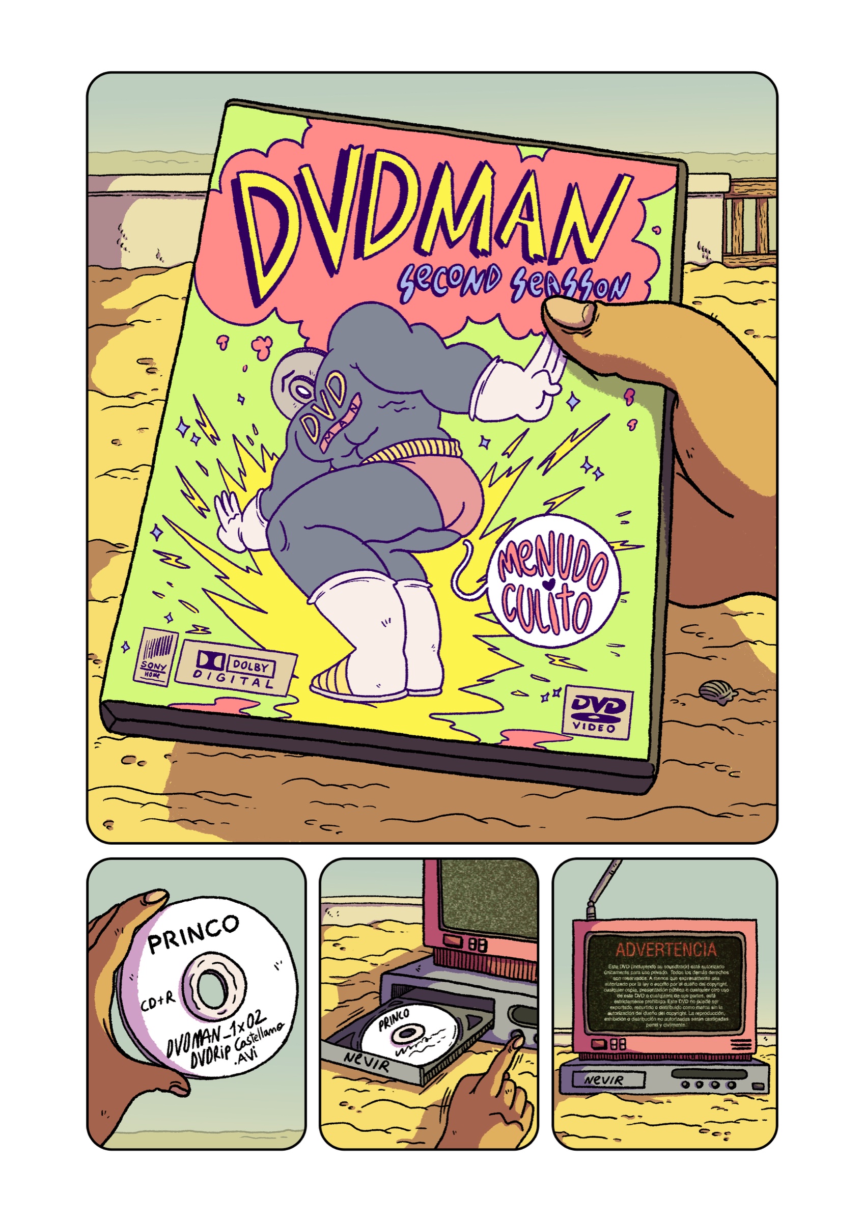 Portada de 07 — DVDMAN_1x02_DVDRip_Castellano_avi
